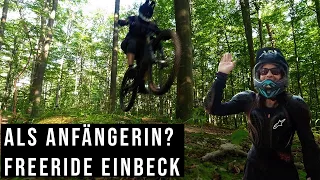 Als Anfängerin im Trailpark? Neue Freeride - Blackberrytrails Einbeck