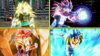 The Gogeta's Transformation Pack! (SSJ-SSJ3-SSJ4- God-Blue-SSBE & LB SSJ4) DBXV2