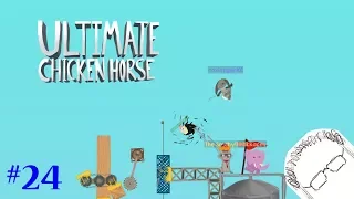 Ultimate Chicken Horse | 24 - And The Head Said : Into the blue again, into the silent water