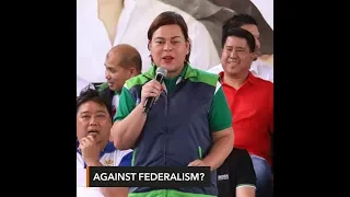 Sara Duterte opposes federalism