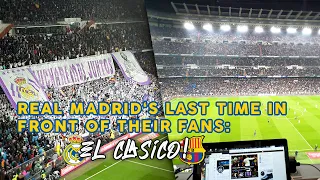 Real Madrid's last game in Estadio Santiago Bernabéu: El Clásico 2020