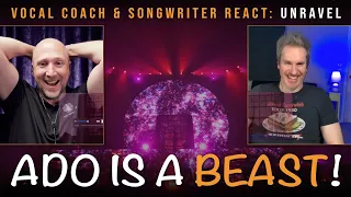 Vocal Coach & Songwriter React to Unravel (LIVE) - Ado | Song Reaction and Analysis