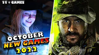 TOP New Upcoming Games of October 2022 (PC, PS4, PS5, Xbox One, Xbox Series X/S,switch)