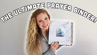 PRAYER JOURNAL( or war binder) SET UP! How to make a prayer journal for beginners DIY + FLIP THROUGH