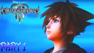 Kingdom Hearts 3 Longplay Walkthrough Part 1: Prologue & Introduction [No Commentary]