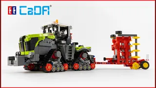 CaDA CLAAS XERION 5000 TRAC TS | C65012W Speed Build for Collectors - Brick Builder