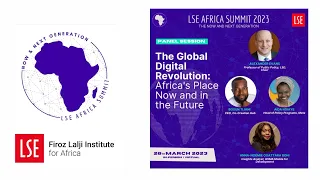 LSE Africa Summit 2023 | The global digital revolution: Africa's place now and in the future