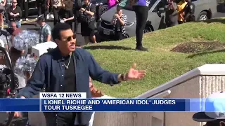 Lionel Richie and 'American Idol' judges tour Tuskegee