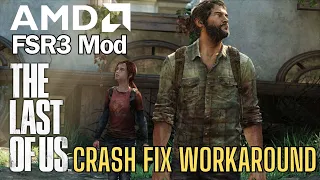 How to get past CUTSCENE CRASHES | The Last of Us Part 1 | FSR3 Framegen Mod | Gtx 1650