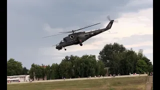 Mi-24 Légiparádé gyakorlat Szolnokon 2019.08.16-án