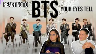 Waleska & Efra react to BTS - Your Eyes Tell Live Performance💜 | REACTION