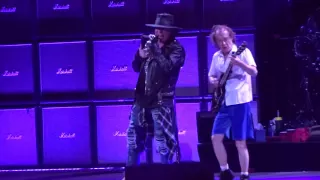 AC/DC W/ Axl Rose - Have A Drink On Me - LIVE in Cleveland, OH 2016