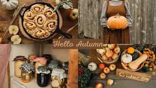 Welcoming Autumn | Homespun Autumn decorations and baking | cottagecore 🍂🍎