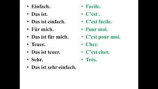 Cours 1 de conversation en allemand pour les débutants