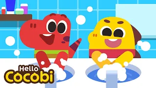 🖐️ Let’s Wash Our Hands | Nursery Rhymes | Virus Safety Covid Clean | Kids Songs | Hello Cocobi