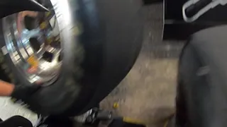 Changing Tires on a NASCAR Truck!