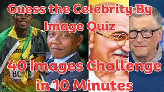 Ultimate 'Guess the Celebrity By Image Quiz' | Mamma Mia Quiz