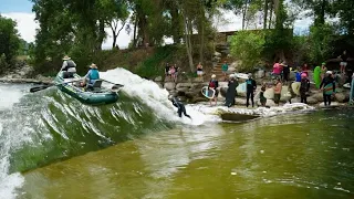 I FOUND THE BEST RIVER WAVE IN AMERICA 🇺🇸