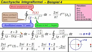 Cauchy Integralformel ►Beispiel 4