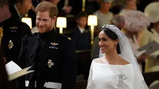 Royal wedding: Harry and Meghan exchange vows