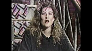 MTV Top 100 Videos Of 1986, Carolyne Heldman Segment - #31-#22 Recap