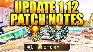 *NEW* COD BO4 UPDATE 1.12 PATCH NOTES - ARMOR NERF + LEAGUE PLAY + MORE (BO4 UPDATE 1.1 PATCH NOTES)
