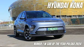 Hyundai Kona Electric 2024 TEST PL 218 KM. Jak sobie radzi zwycięzca Car of the Year Polska 2024