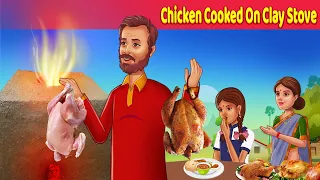 Chicken Cooked On Clay Stove | English Animated Moral & Fairy Tale Story | @Animated_Stories