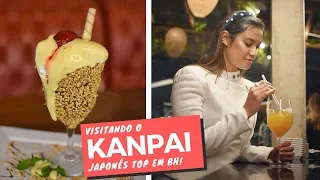 Conhecendo o KANPAI / Restaurante Japonês TOP! | Onde comer em BH | Maddie e Bruno