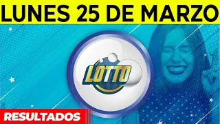 Sorteo Lotto y Lotto Revancha del lunes 25 de marzo del 2024