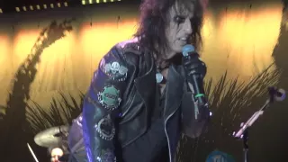 Alice Cooper Poison FRONT ROW!!! Rock USA 2015