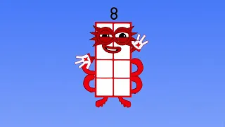 Numberblocks Base-8 Ten Again And Original Ten Again