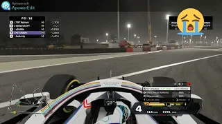 Era pra eu ganhar nessa estrategia , era... Melhores momentos do camp gringo no bahrein | F1 2020