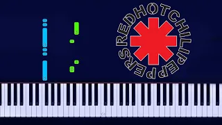 Red Hot Chili Peppers - Can't Stop Piano Tutorial