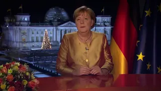 German leader Merkel addresses the nation