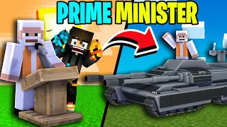 I Become PRIME MINISTER In Minecraft 🇮🇳💪