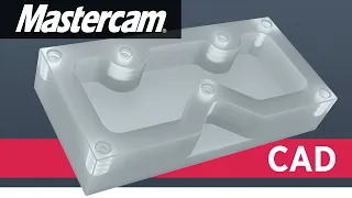 Mastercam CAD Tutorial | Designing The TITAN 1M (FREE Resources)
