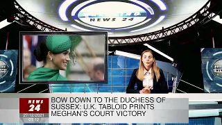 Bow down to the Duchess of Sussex: U.K. tabloid prints Meghan’s court victory