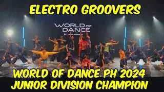 Electro Groovers | World of Dance PH 2024 Junior Division Champion | #WODPH2024 Anime #Batang90s