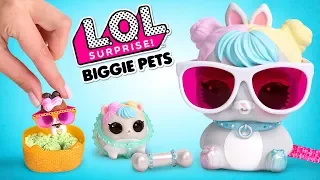 L.O.L. Surprise! Unboxing Biggie Pets | Série Eye Spy