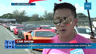 Frontrow members showcased their sports cars and supercars | Erwin Aguilon