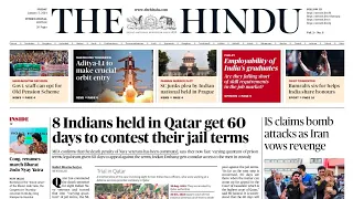 5 January 2024 | The Hindu Newspaper Analysis | Current Affairs 2024 #UPSC #IAS #Todays The Hindu