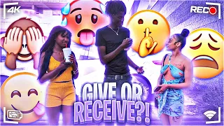 GIVE OR RECEIVE ? 🥵💦 PUBLIC INTERVIEW ( SHE WANTED TO GIVE ME SOMETHING 😦 ) BEACH EDITION