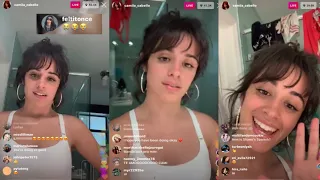 Camila Cabello talks of Shawn Mendes Instagram Live (3/30/20)