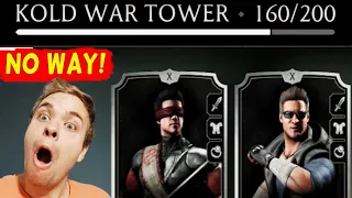 MK Mobile. How to Beat Kold War Tower Battle 160 with SILVER CARDS AND NO TOWER GEAR! Best Strategy!