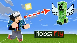 Minecraft αλλά όλα τα MOBS πετάνε....