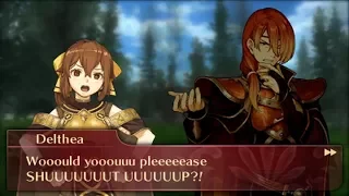 Fire Emblem Echoes: Shadows of Valentia - Delthea & Luthier Support Conversations