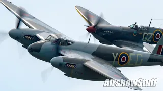 Mosquito, Hurricane, and Spitfire Joint Performance - Spirit of St. Louis 2022