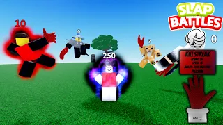 A Chaotic Killstreak War In Slap Battles (Roblox Animation)