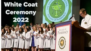 R. Ken Coit College of Pharmacy White Coat Ceremony 2022